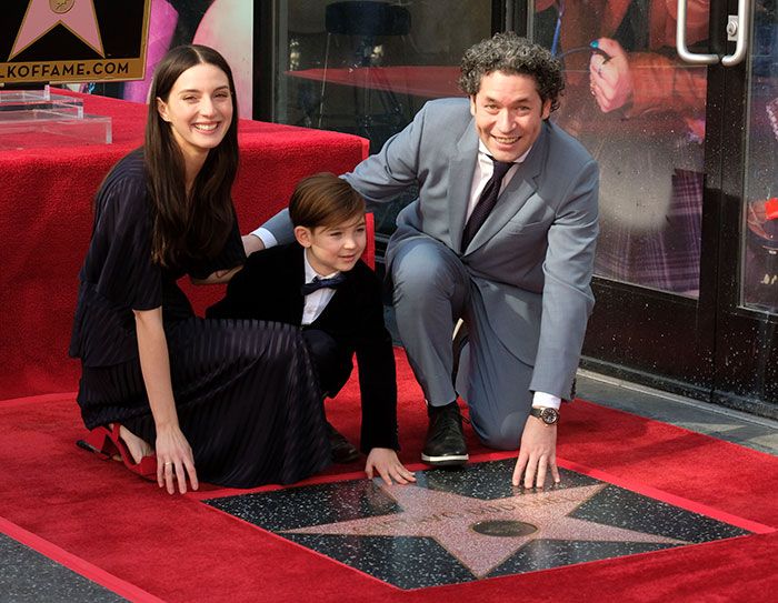 María Valverde y Gustavo Dudamel