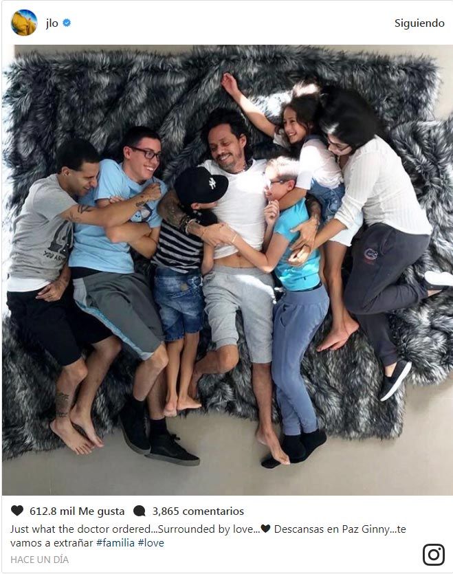 Marc Anthony y sus hijos