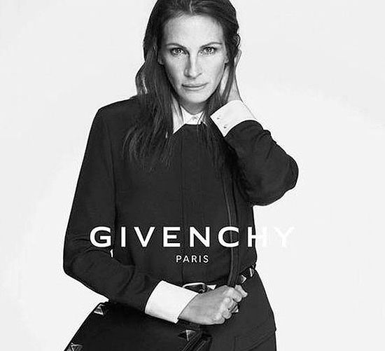 Julia Roberts para Givenchy (primavera-verano 2015). 