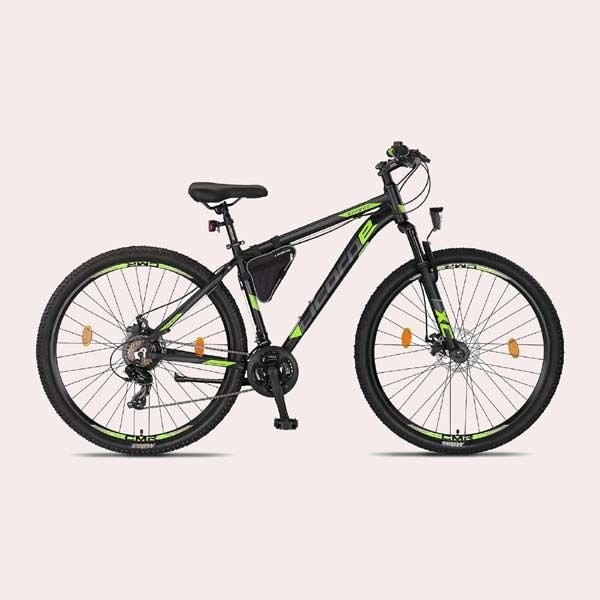 bicicleta montana amazon verde