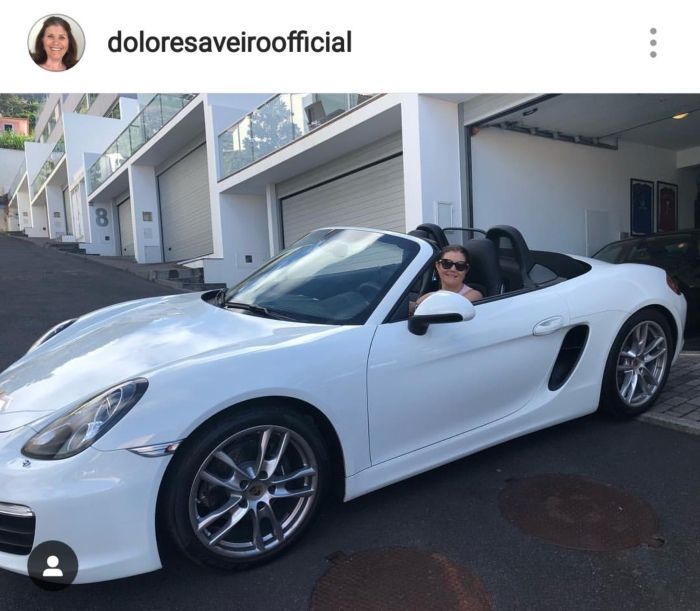 Dolores Saveiro sale a pasear en el auto que le regaló su hijo, Cristiano Ronaldo