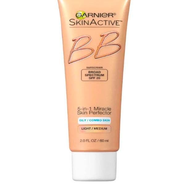 garnier skinactive 5 in 1 miracle skin perfector bb cream oil free