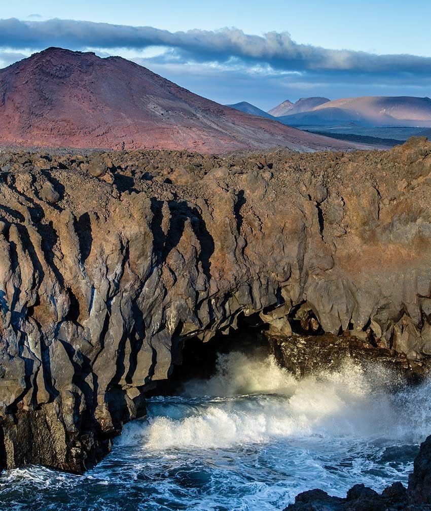 Paisaje de Los Hervideros, Lanzarote