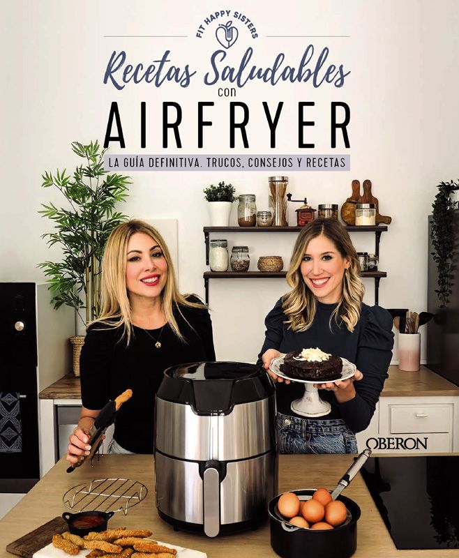 Portada libro 'Recetas saludables con airfryer'