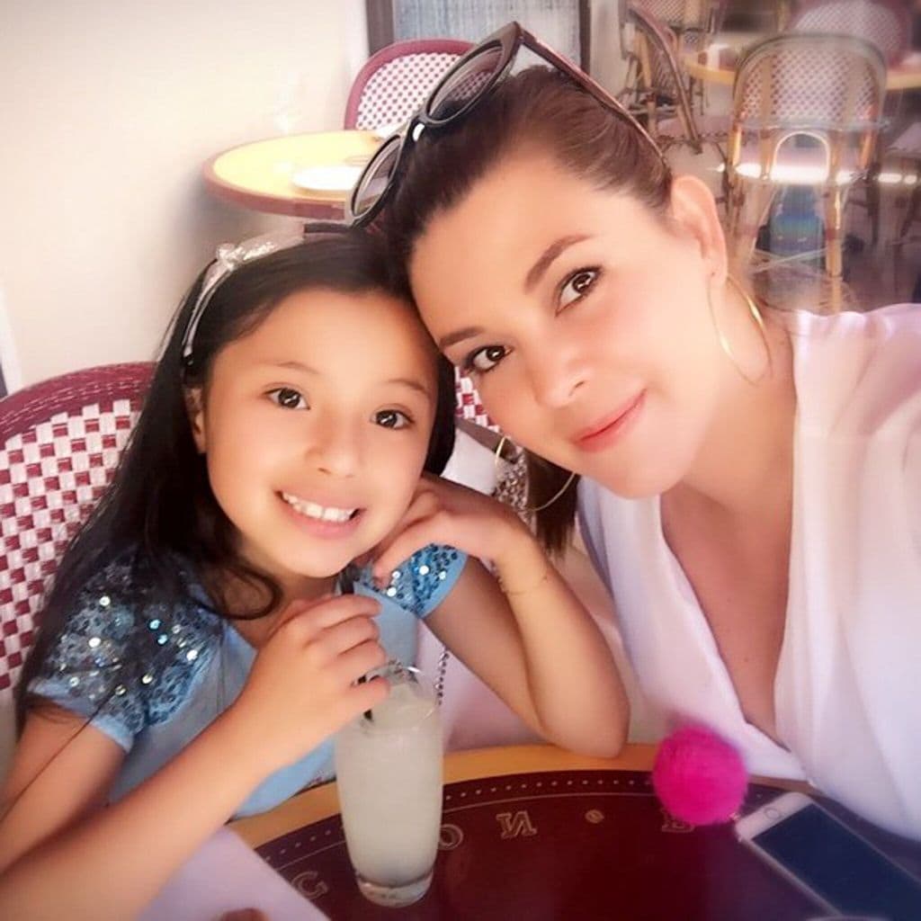 alicia machado y su hija