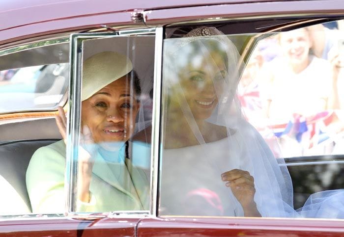 Doria Ragland y Meghan Markle