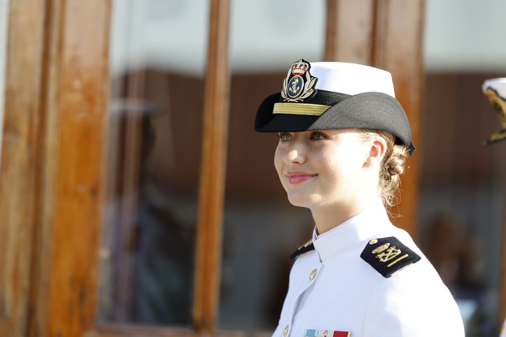 La princesa Leonor ingresa a la Escuela Naval de Marin