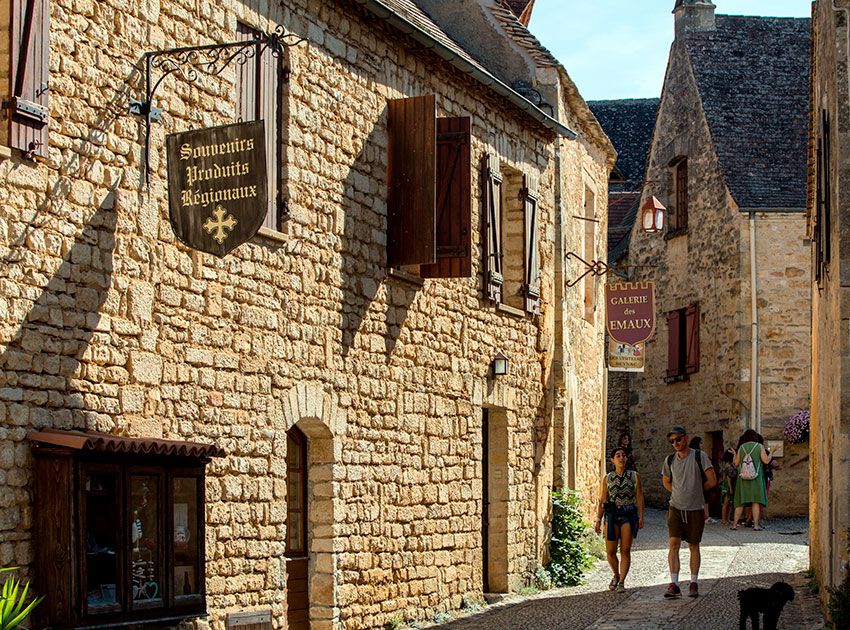 beynac et cazenac francia pueblo