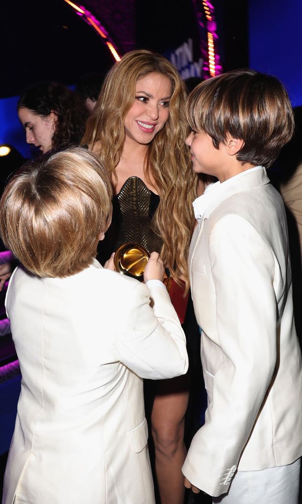 Shakira y sus hijos