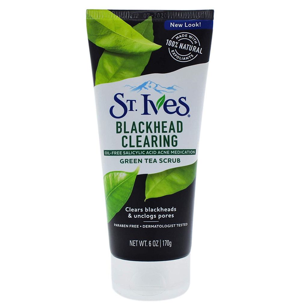 st ives blakhead clearing green tea scrub