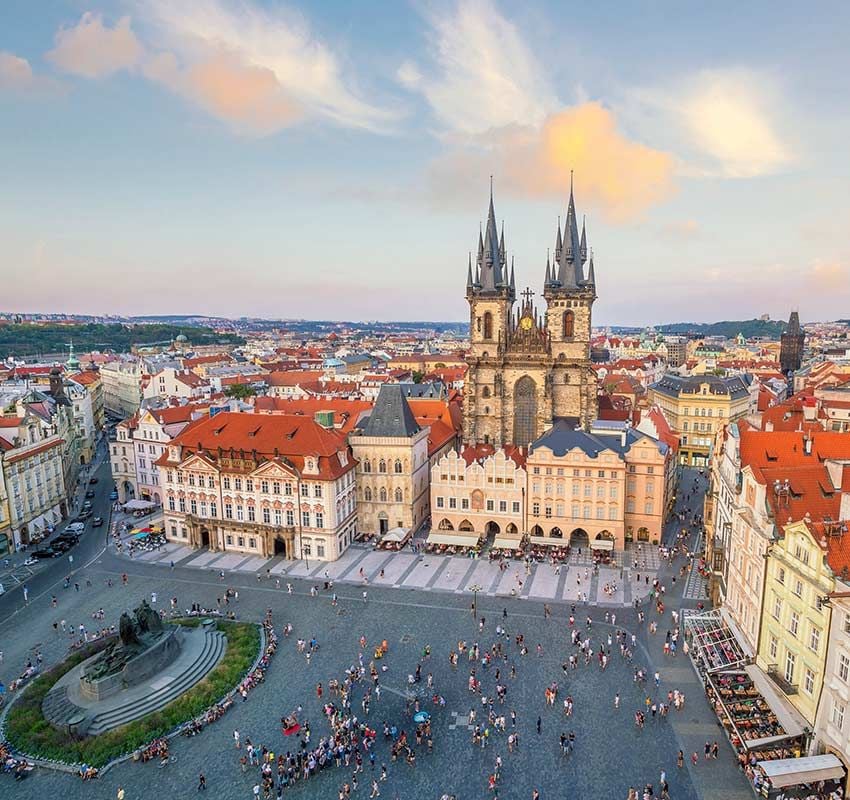 plaza de la ciudad vieja praga