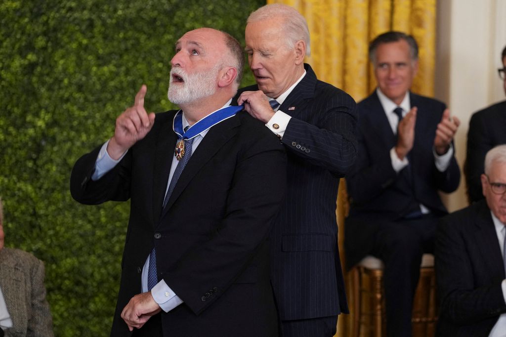 José Andrés y Joe Biden