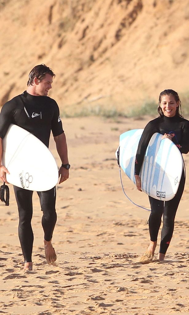 Chris Hemsworth y Elsa Pataky