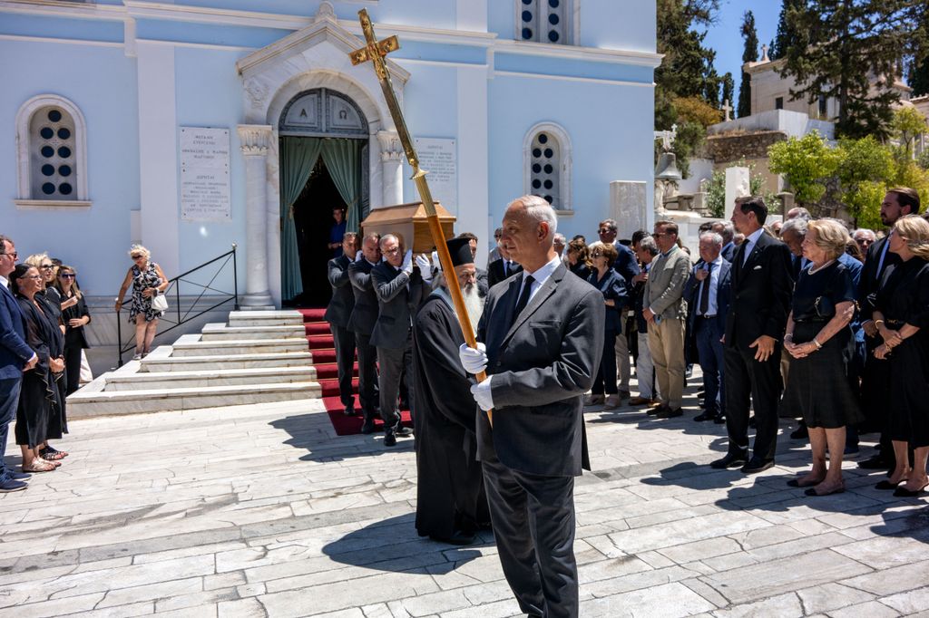 Funeral de Miguel de Grecia el 1 de agosto de 2024 en Atenas 