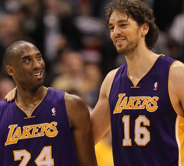 Pau Gasol y Kobe Bryant