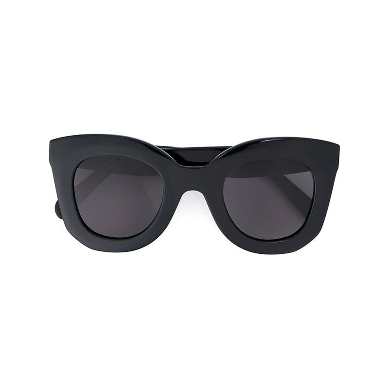 celine black chunky square frame sunglasses product 1 866112635 normal