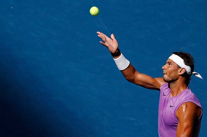 Rafa Nadal en uno de sus últimos encuentros del Open de Tenis de USA