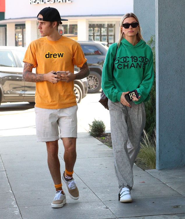 Hailey Baldwin y Justin Bieber