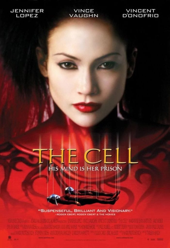 Póster de 'La celda' ('The Cell').