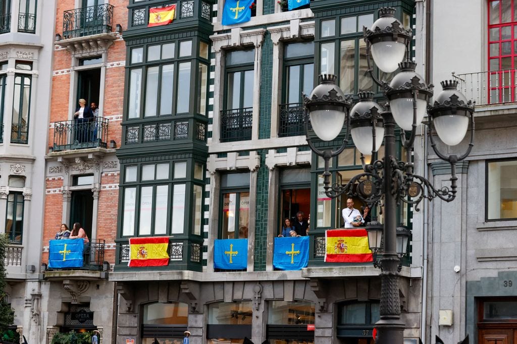 Balcones de Oviedo en los Premios Princesa de Asturias