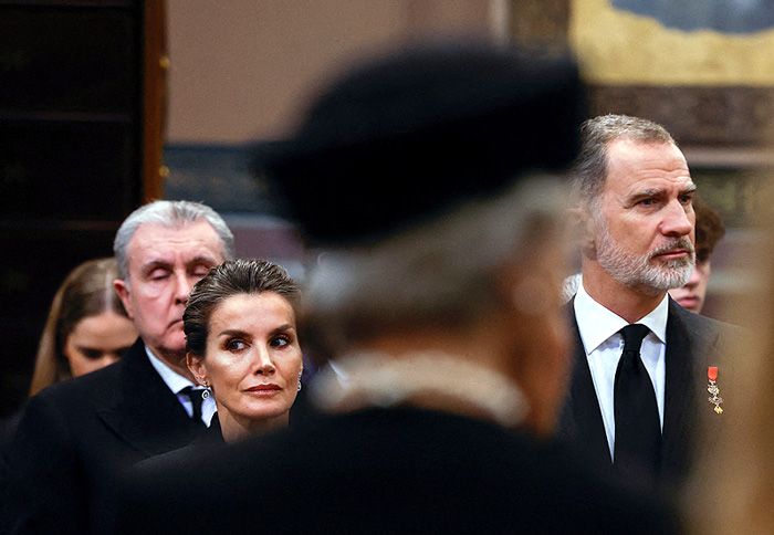 recibimiento de Pablo de Grecia a su primo, Felipe VI y a doña Letizia