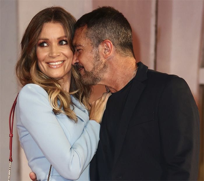 Antonio Banderas y Nicole Kimpel