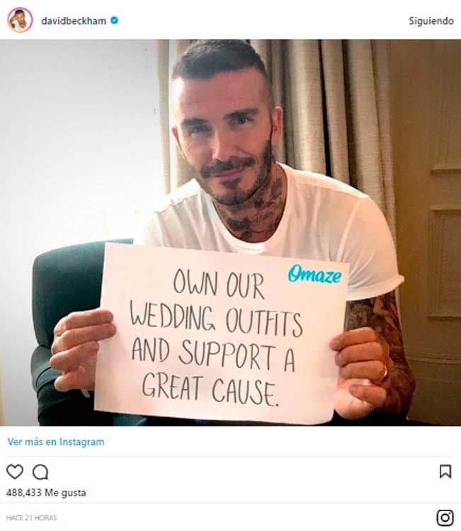 Instagram de David Beckham