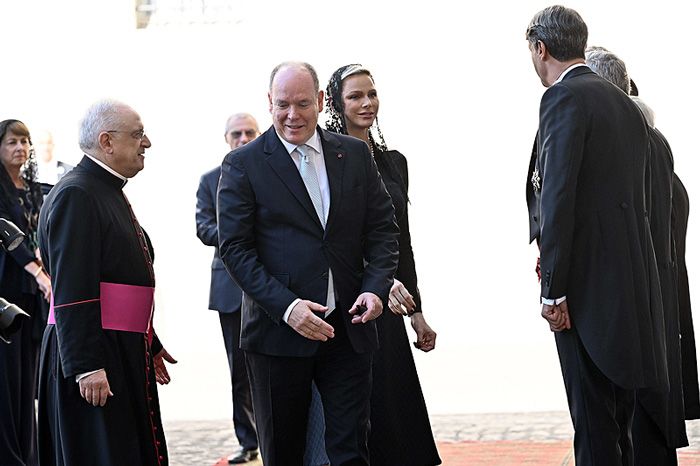 Charlene y Alberto de Mónaco