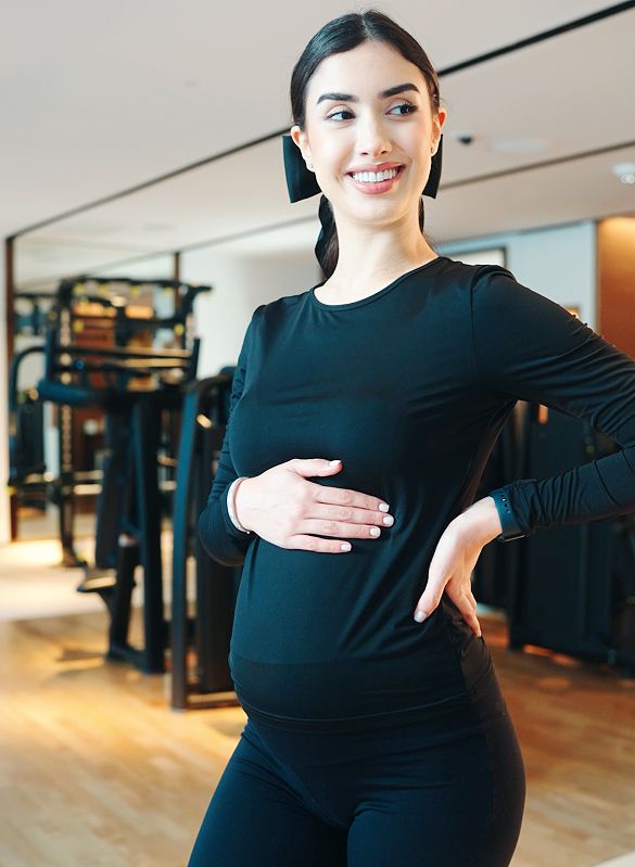 Acompañamos a Sarah Loinaz en su entrenamiento premamá