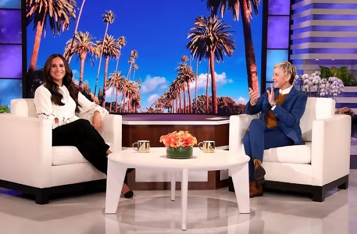 meghan markle en el programa de ellen degeneres