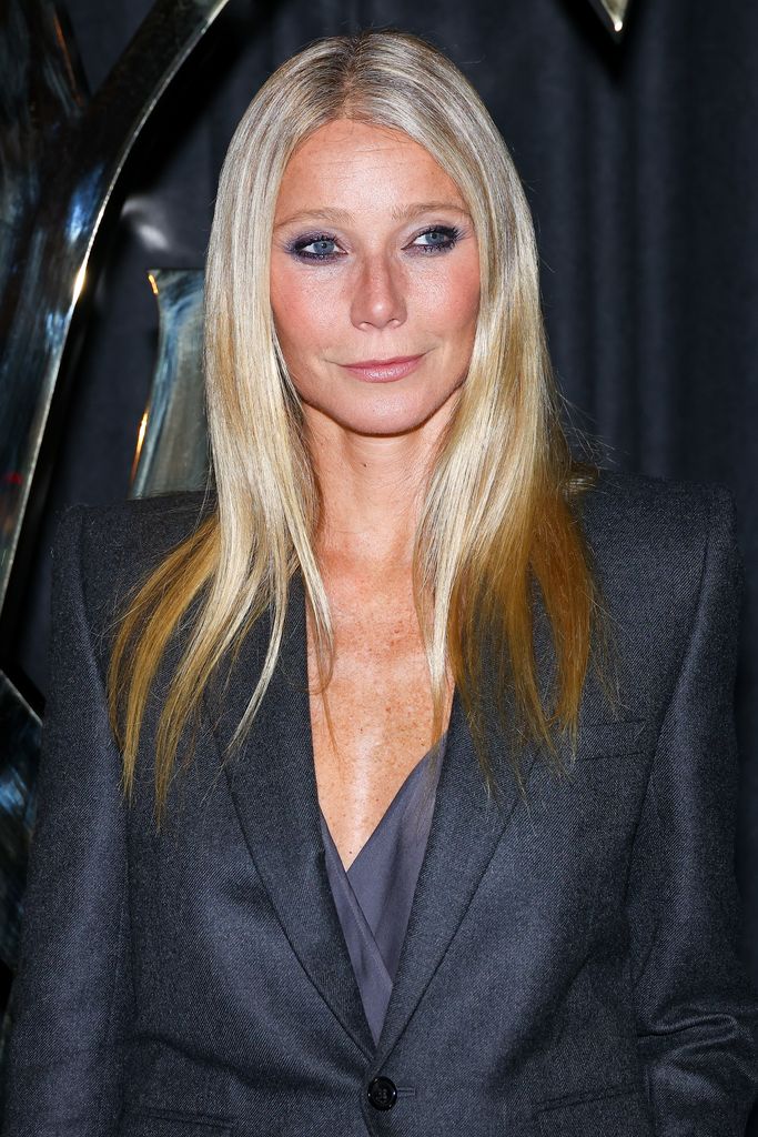 Gwyneth Paltrow attends the Saint Laurent Womenswear Spring-Summer 2025 