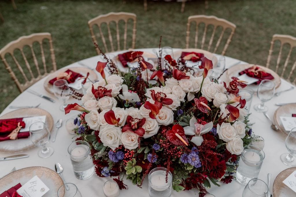 Decoración de bodas América Latina flores exoticas