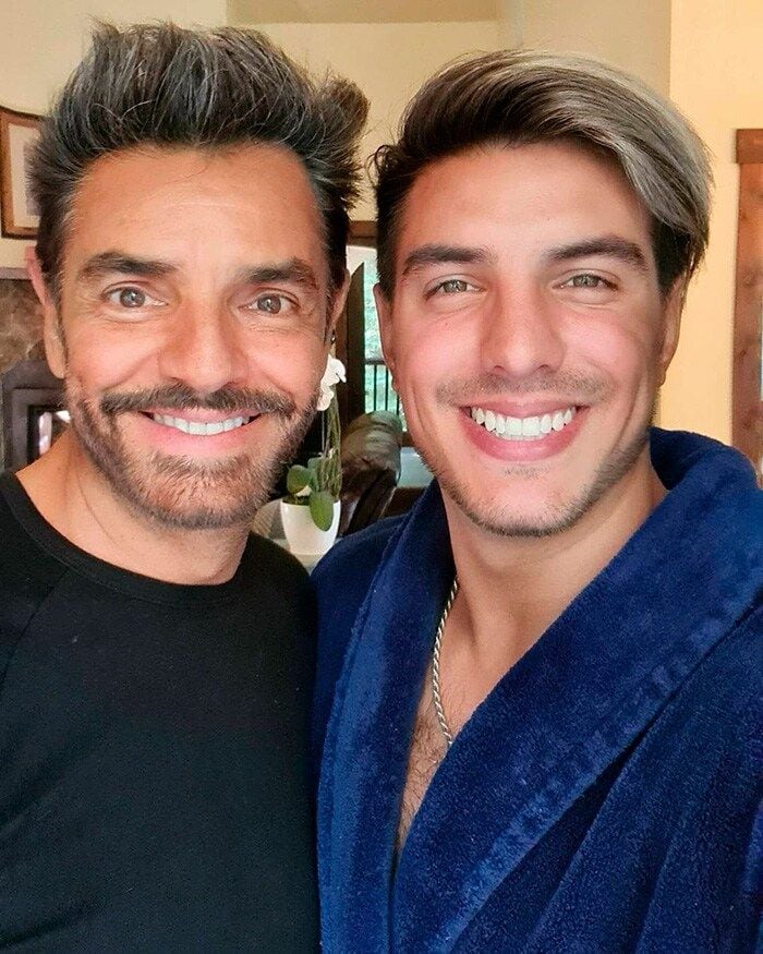 Eugenio y Vadhir Derbez