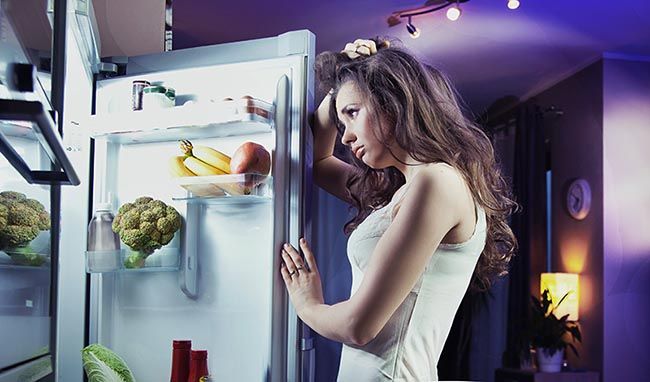 Alimentos que debes evitar de noche