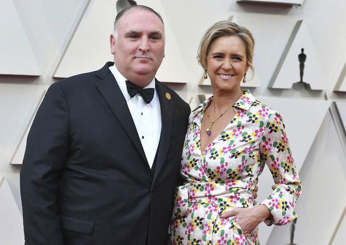 José Andrés y su mujer, Patricia Fernández de la Cruz