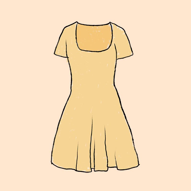 Vestido evasé