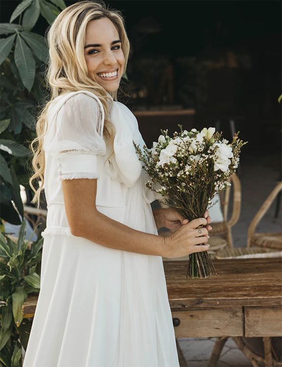 Look de novia pelo