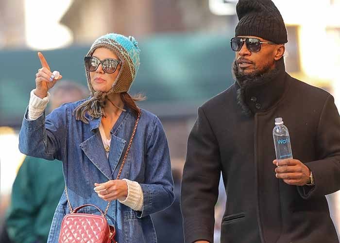 Katie Holmes y Jamie Foxx