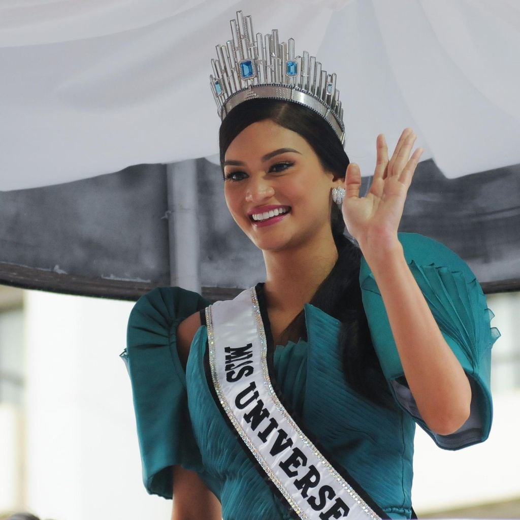 miss universe pia wurtzbach homecoming parade in phillipines