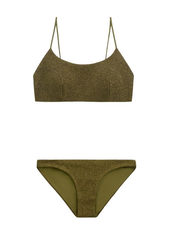 bikini khaki oysho