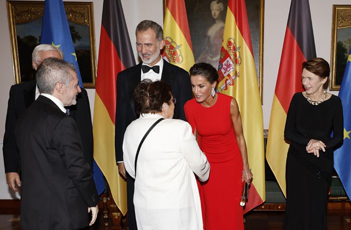 Cena de gala de los Reyes en Alemania