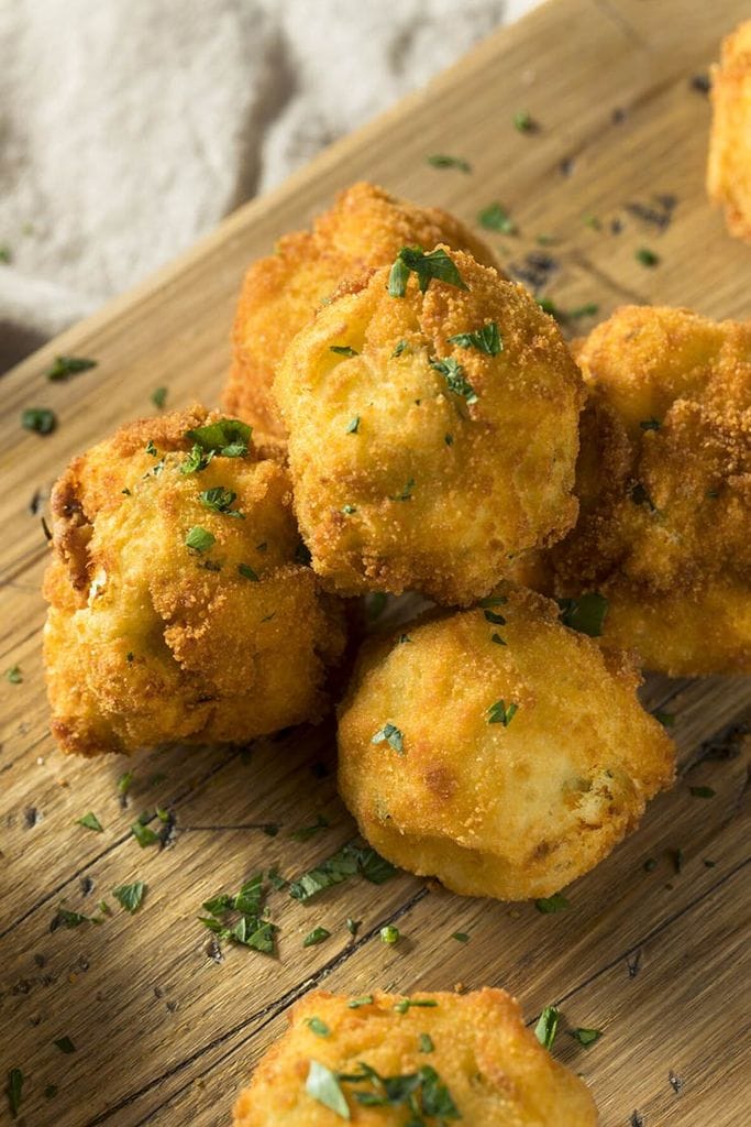 Croquetas de patata a las finas hierbas