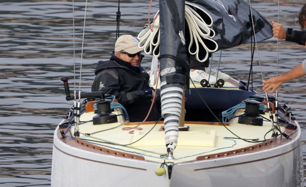 Juan Carlos I en Sanxenxo