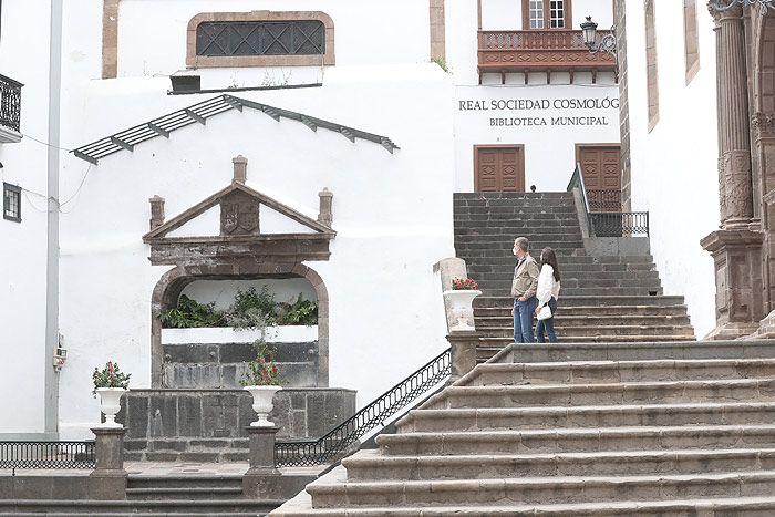 Los reyes Felipe y Letizia, en La Palma