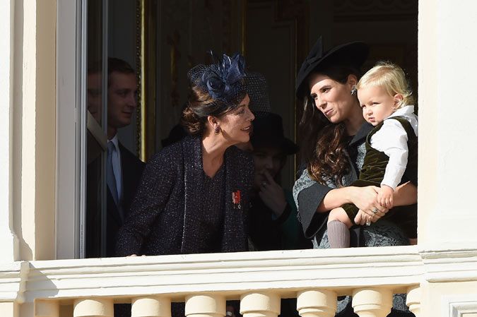 Su hijo mayor, Sasha Casiraghi, fue el protagonista del Día Nacional de Mónaco en el año 2014
