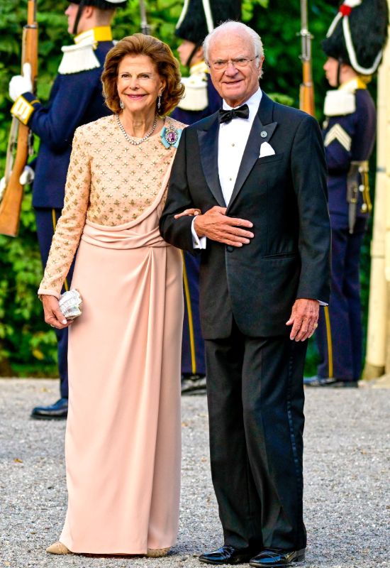 Carlos Gustavo y Silvia de Suecia