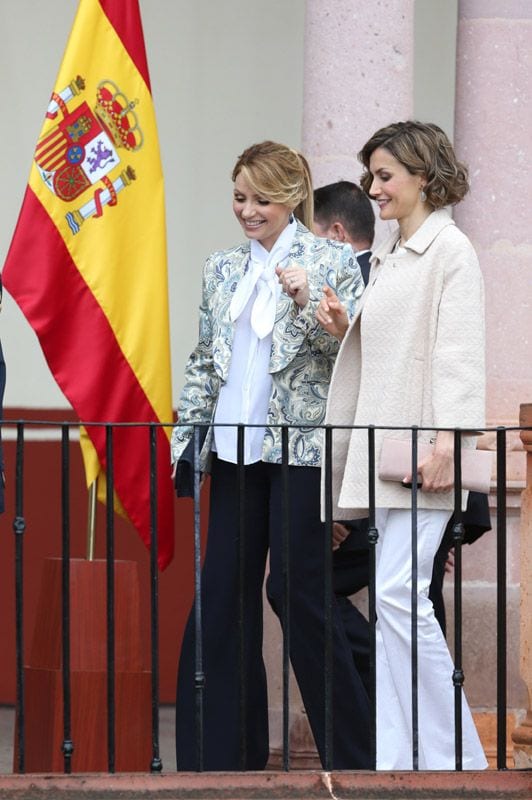 La reina Letizia y la Primera Dama mexicana -antes estrella de telenovela- compartieron confidencias durante los cuatro días que duró el viaje oficial de los soberanos españoles a México
