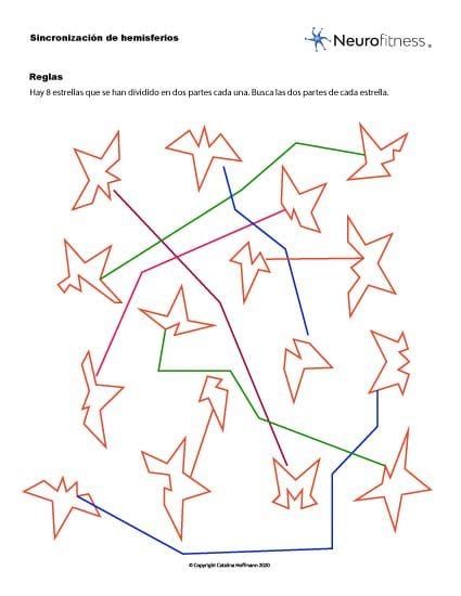 Solución al ejercicio de activar hemisferios cerebrales