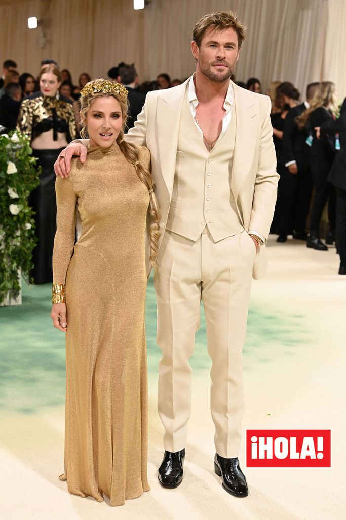 Elsa Pataky Chris Hemsworth MET gala