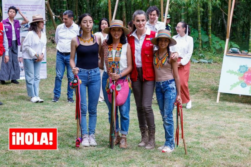 Reina Letizia en Colombia